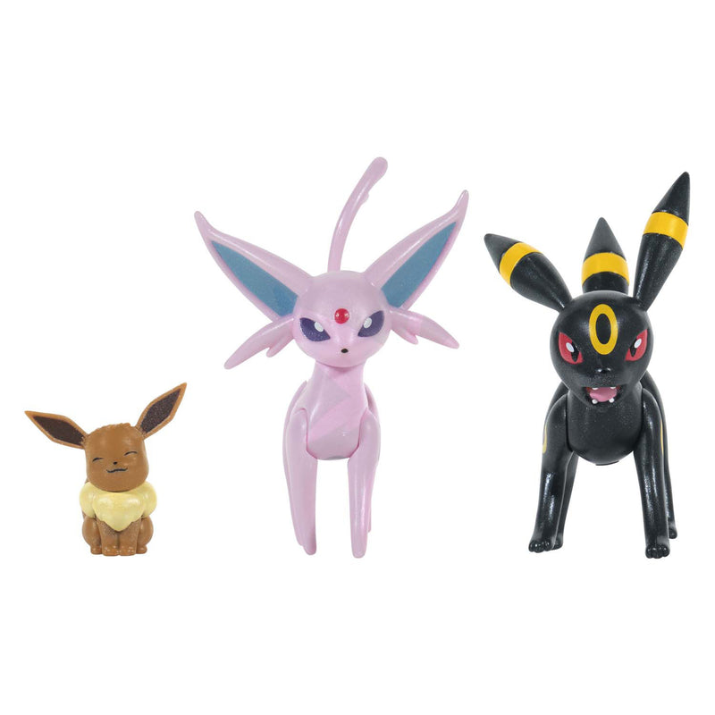 Load image into Gallery viewer, Jazwares pokémon evolution multipacks - eevee, umbreon espeon