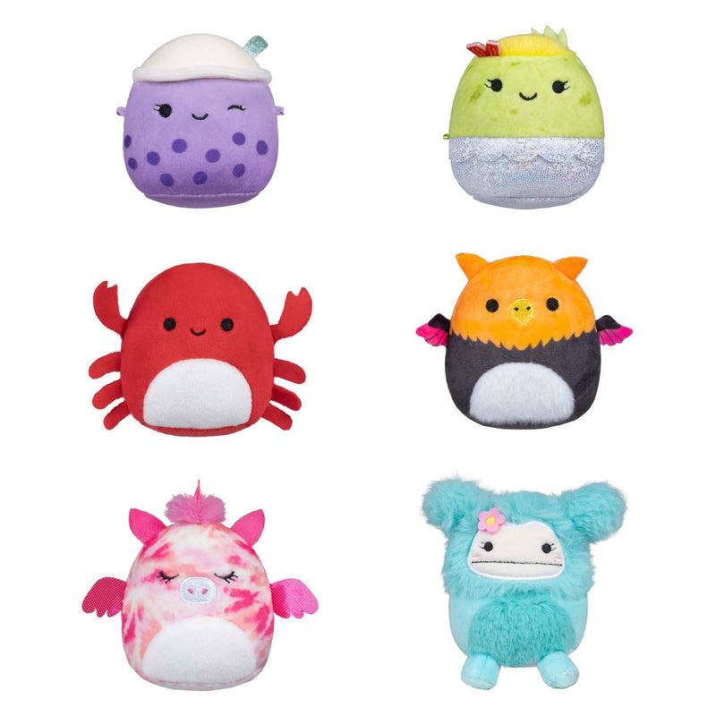 Load image into Gallery viewer, Squishmallows knuffel pluche micromallows - myrnam henley, carlos, anjara, joelle, poplina, 6-pack