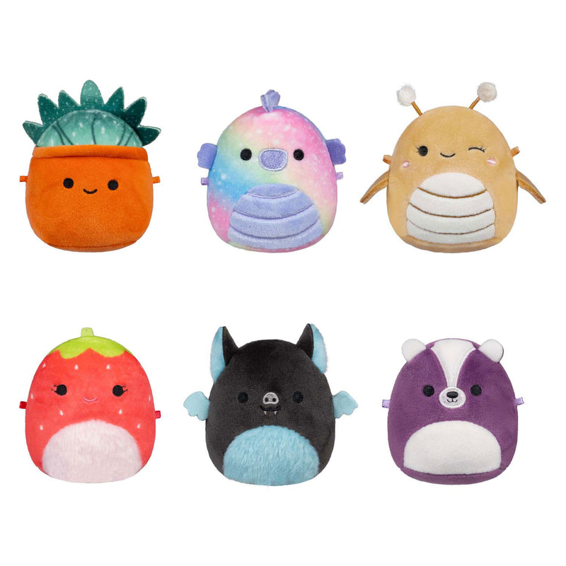 Load image into Gallery viewer, Squishmallows knuffel pluche micromallows - greer, sloan, emerald, oz, scarlet, ald, 6-pack