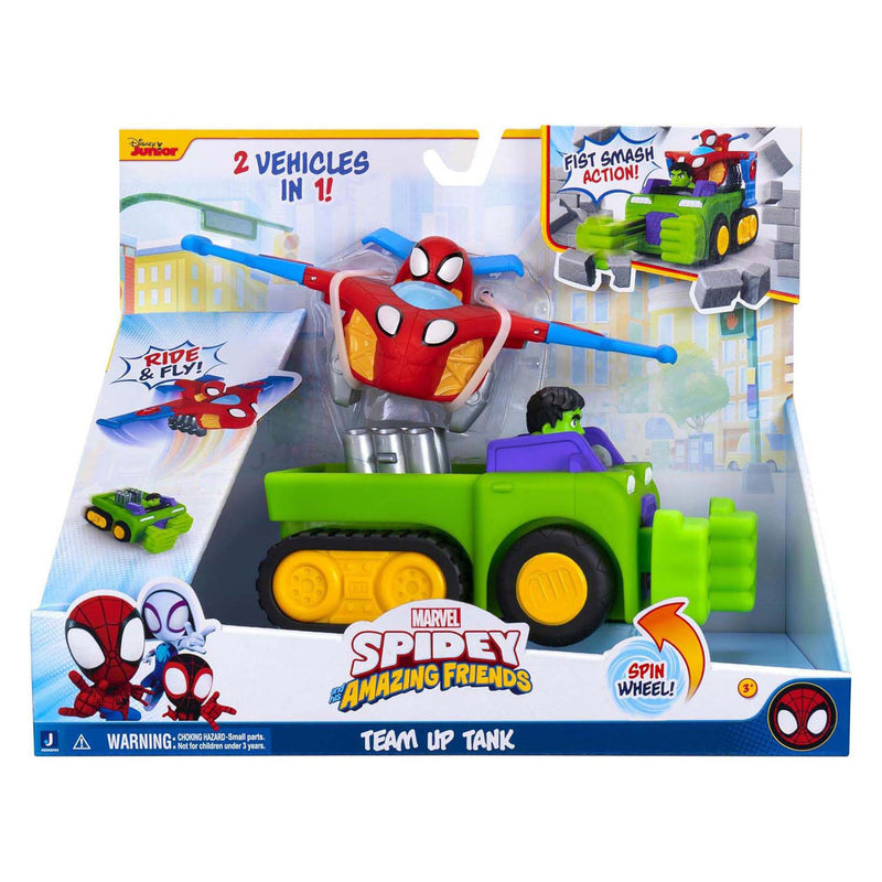 Load image into Gallery viewer, Jazwares spidey and amazing friends - team up tankvoertuig