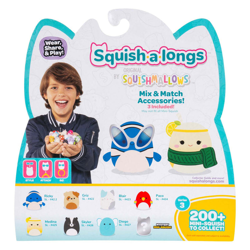 Load image into Gallery viewer, Jazwares squishmallows - squish-a-longs speelfiguren style 4 - 8dlg.