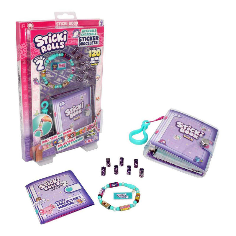 Load image into Gallery viewer, Sticki rolls stickerboek wave 2 - stickerboek voor kinderen - verzamelen.