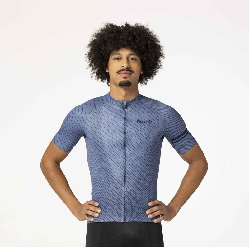 Afbeelding laden in galerijviewer, Chippie lines fietsshirt essential heren
