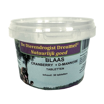 Load image into Gallery viewer, Dierendrogist blaas cranberry d-mannose tabletten