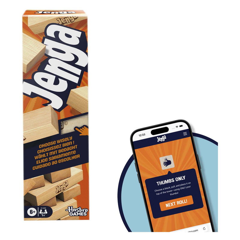Load image into Gallery viewer, Hasbro jenga balansspel