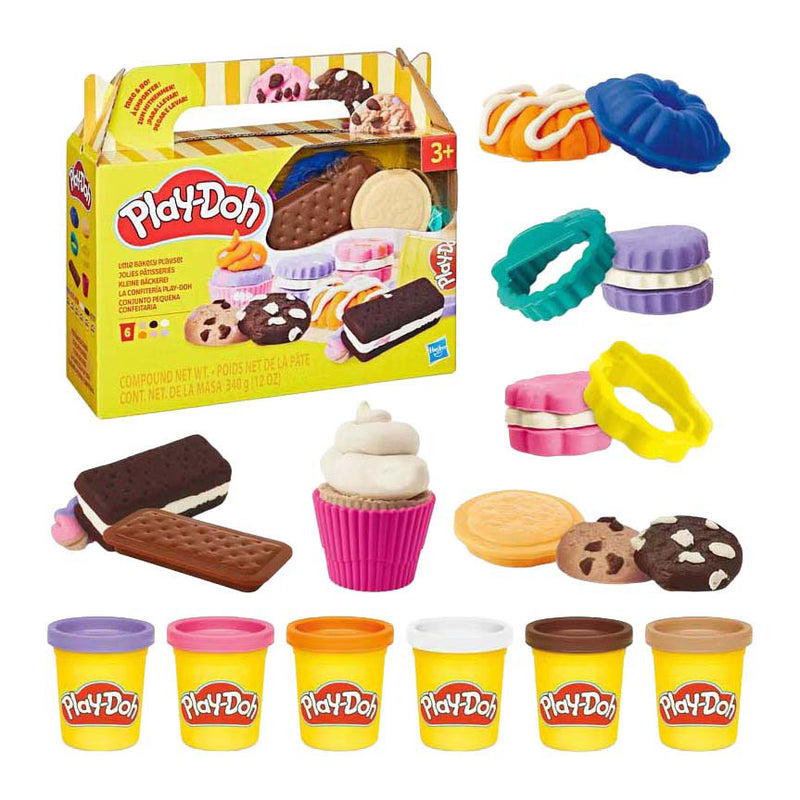 Load image into Gallery viewer, Play-doh kleine bakkerij - 6 kleipotjes