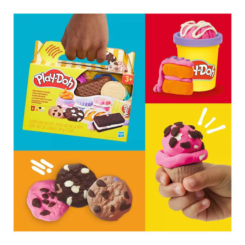 Load image into Gallery viewer, Play-doh kleine bakkerij - 6 kleipotjes