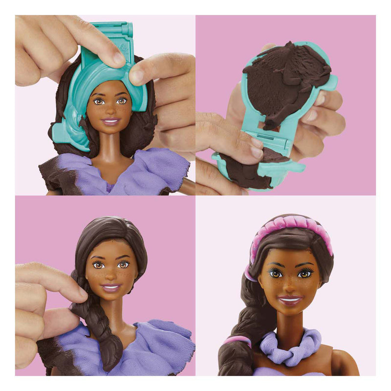 Load image into Gallery viewer, Play-doh barbie fashionista ruches - 2 kleipotjes