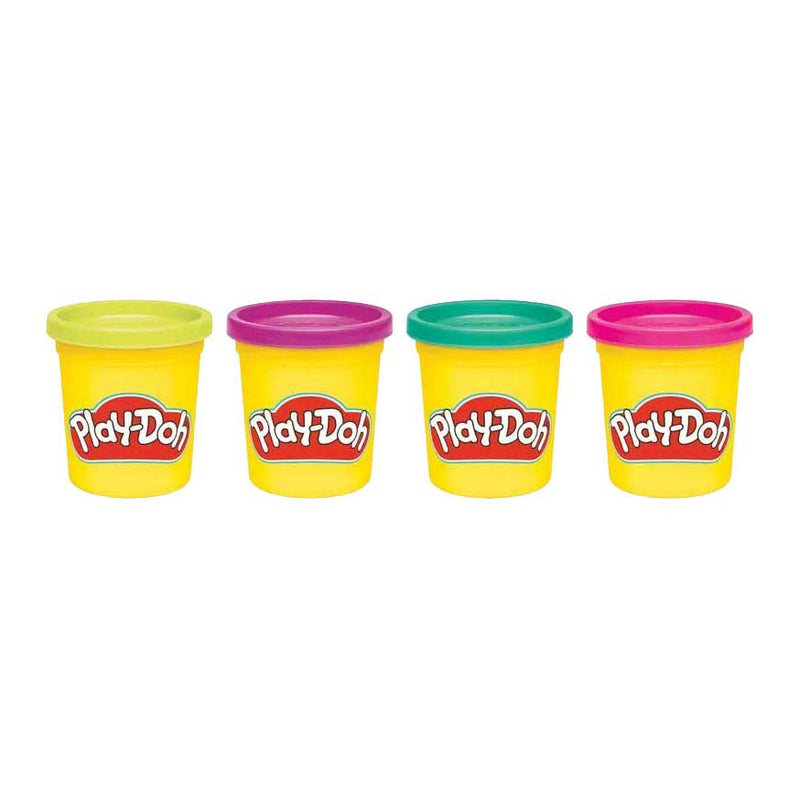 Load image into Gallery viewer, Play-doh levendig - 4 kleipotjes