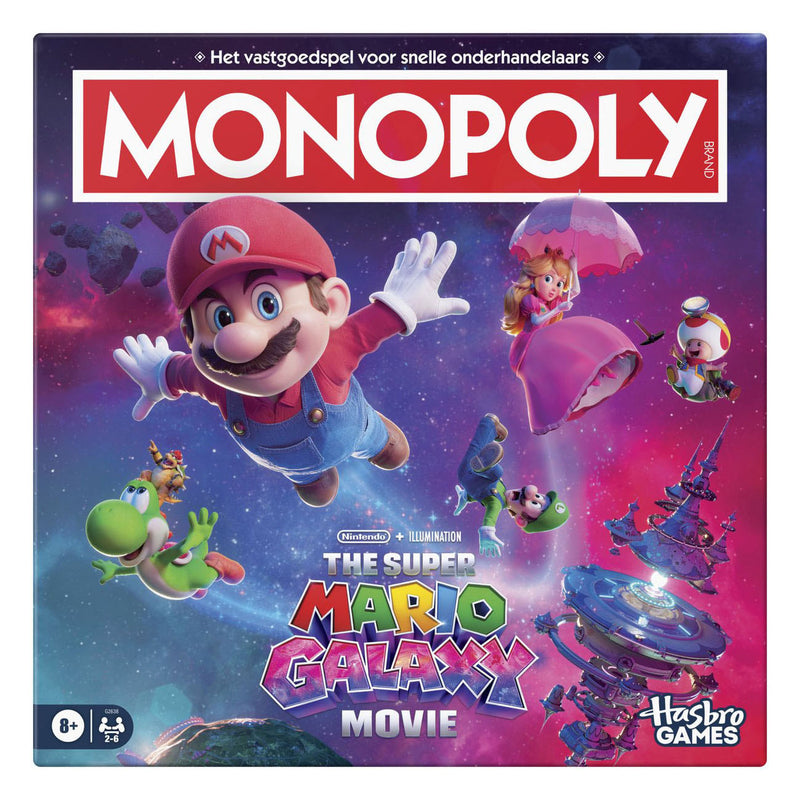 Load image into Gallery viewer, Hasbro monopoly: the super mario galaxy movie edition nl