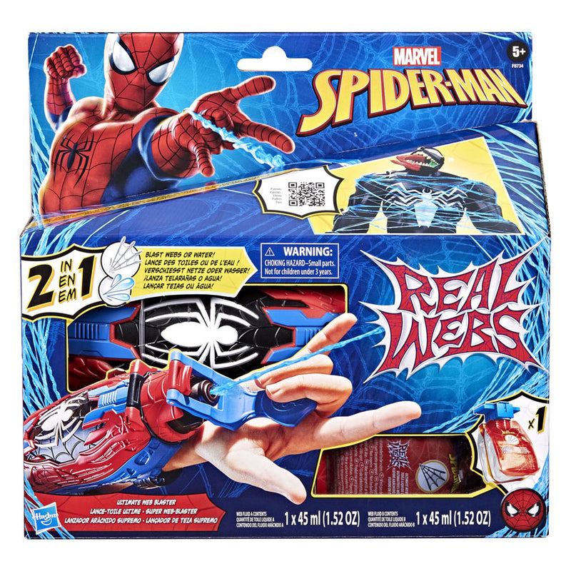 Load image into Gallery viewer, Hasbro marvel spider-man real webs ultimate web blaster