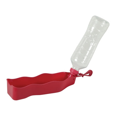 Load image into Gallery viewer, Zolux bvk inklapbare waterfles rood