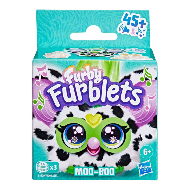 Afbeelding laden in galerijviewer, Hasbro furby furblets moo-boo interactieve knuffel