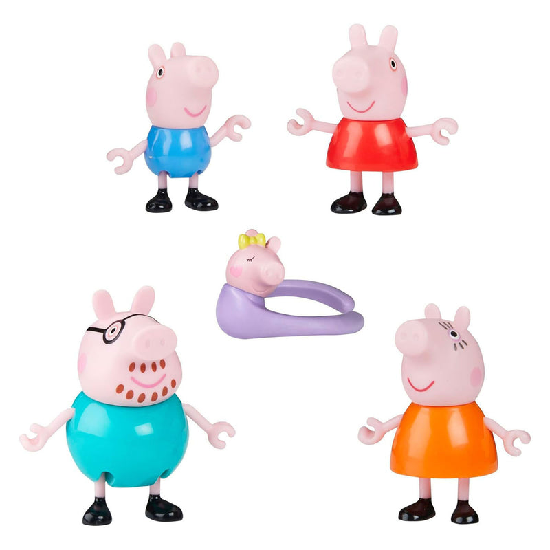Load image into Gallery viewer, Peppa pig familie speelset - 5dlg.