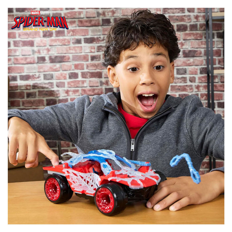 Load image into Gallery viewer, Hasbro spider-man brand new day web blast voertuig