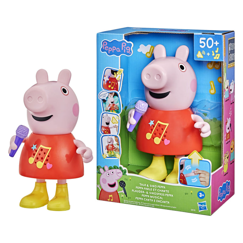 Load image into Gallery viewer, Hasbro peppa pig praat en zing interactief figuur