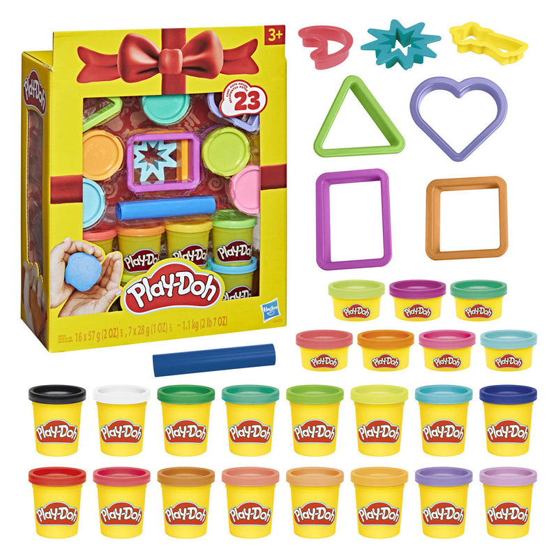 Load image into Gallery viewer, Play-doh cadeauset, 23 potjes en 8 stuks gereedschap