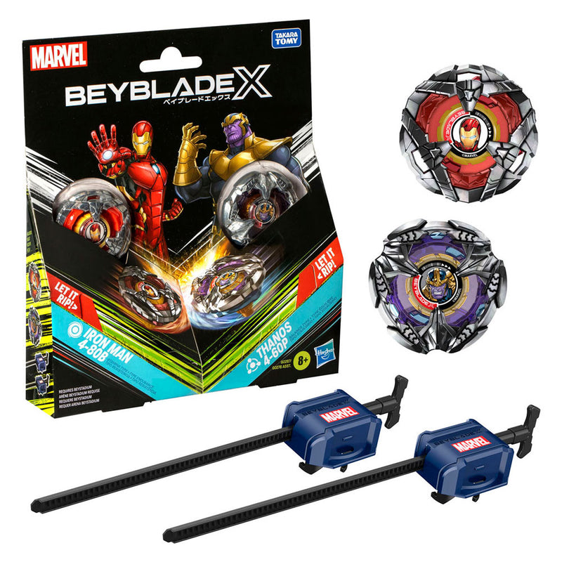 Load image into Gallery viewer, Hasbro bey blade bbx marvel collab multipack