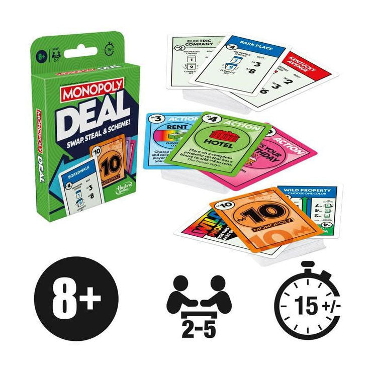 Load image into Gallery viewer, Hasbro monopoly deal kaartspel