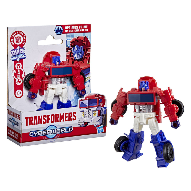 Load image into Gallery viewer, Hasbro transformers cyberworld optimus prime cyber changers robot