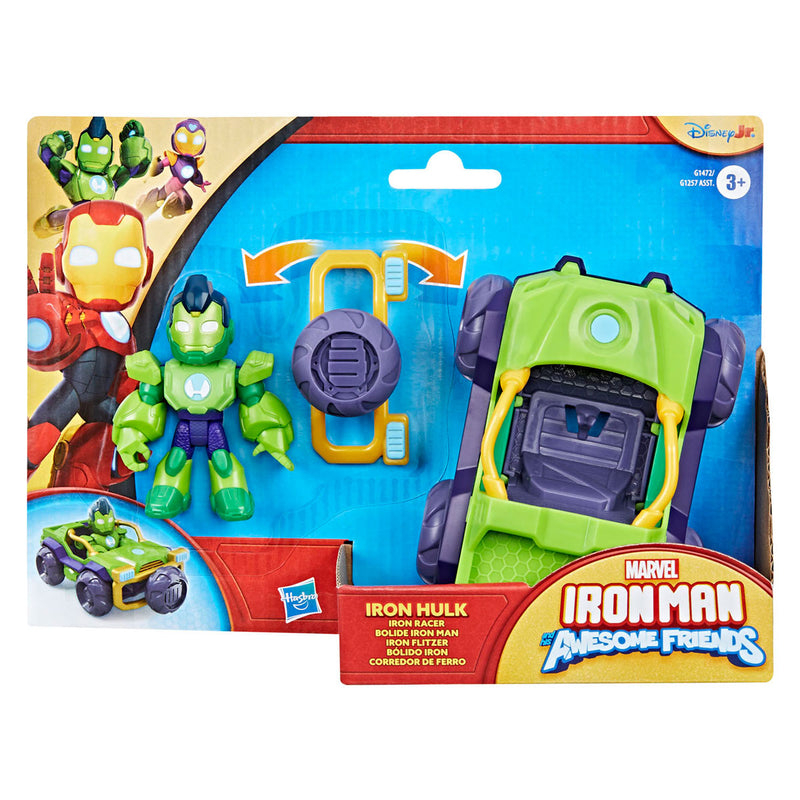 Load image into Gallery viewer, Hasbro marvel iron man and his awesome friends iron hulk speelfiguur