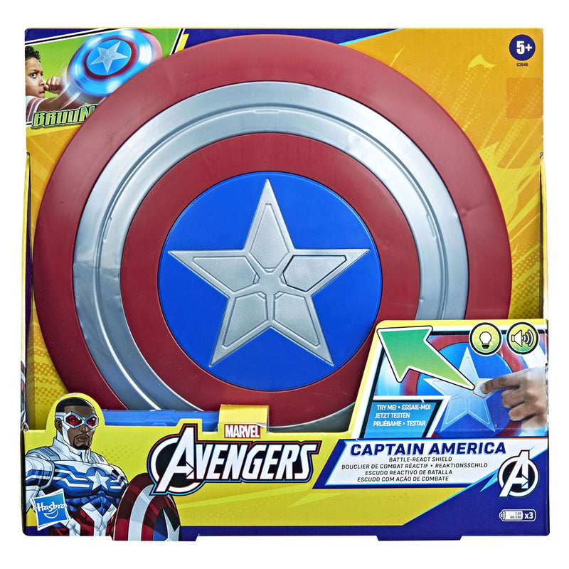 Load image into Gallery viewer, Hasbro marvel avengers captain america battle-react schild
