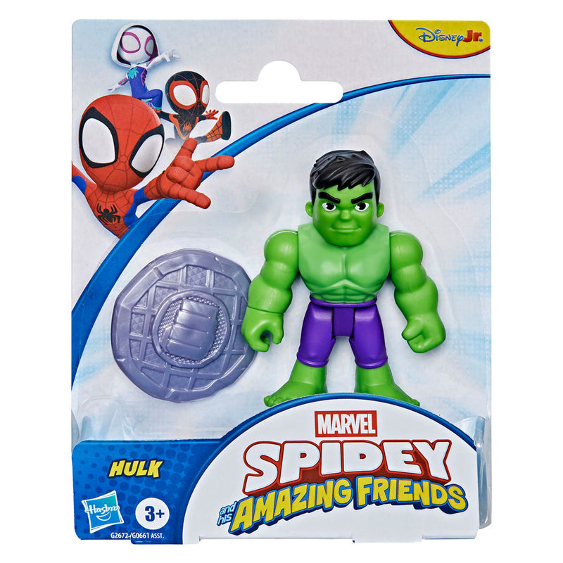 Load image into Gallery viewer, Hasbro marvel spidey and his amazing friends hulk speelfiguur