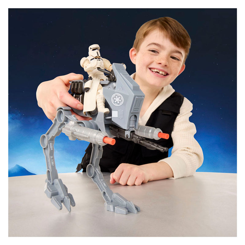 Load image into Gallery viewer, Star wars actionverse at-rt en imperial remnant at-rt speelfiguur