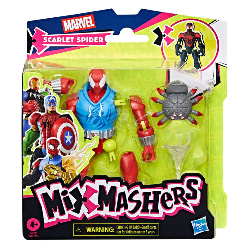 Load image into Gallery viewer, Hasbro mixmashers marvel scarlet spider speelfiguur