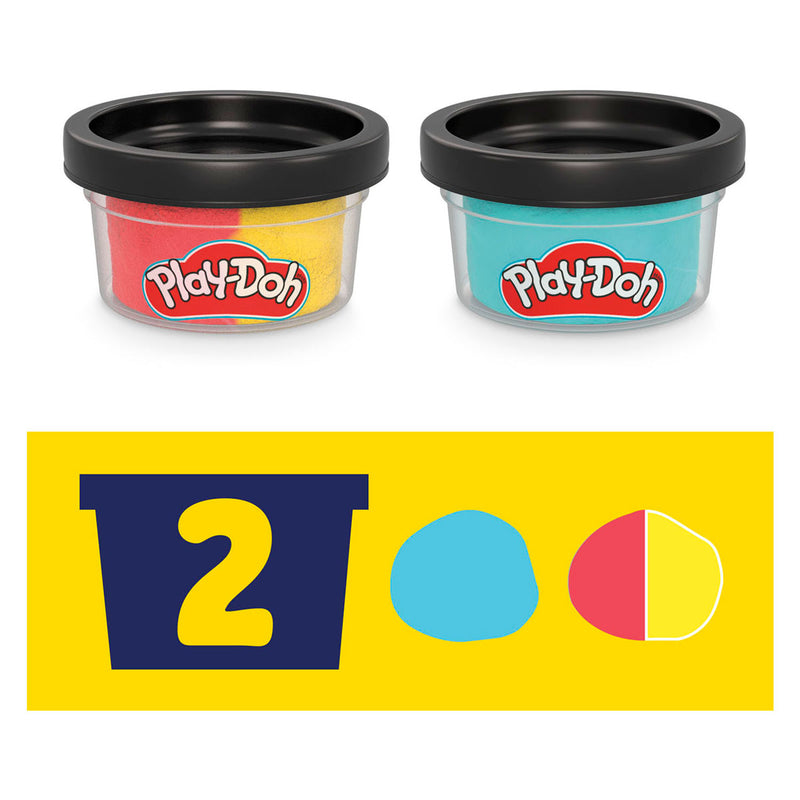 Load image into Gallery viewer, Play-doh marvel iron man blast launcher - 2 kleipotjes