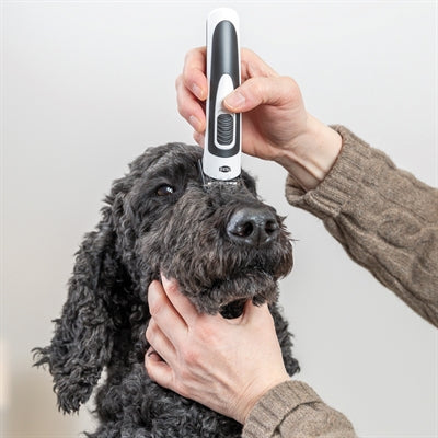 Load image into Gallery viewer, Trixie tondeuse set tr500 slim draadloos wit zwart