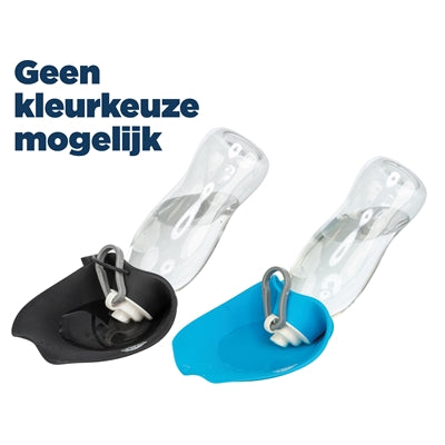 Load image into Gallery viewer, Trixie drinkfles met bakje siliconen assorti