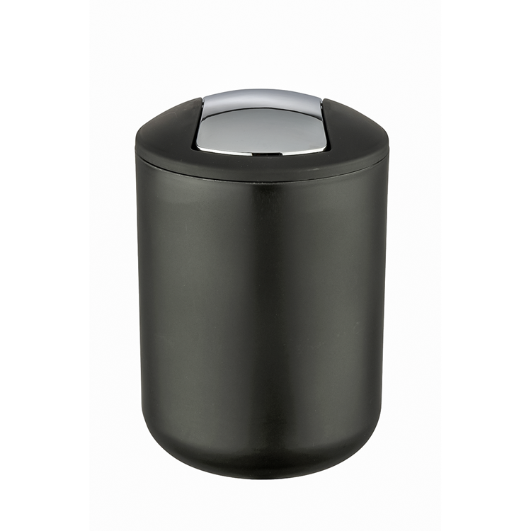 Load image into Gallery viewer, Wenko 1064930 - afvalemmer brasil s 2 liter zwart | 2 stuks