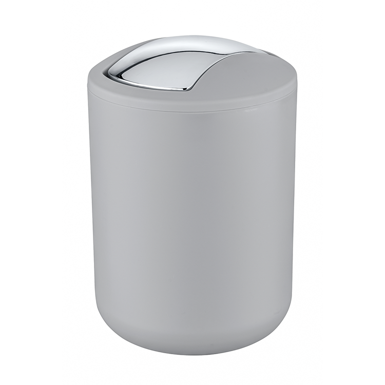Load image into Gallery viewer, Wenko 1064897 - afvalemmer brasil s 2 liter grijs | 2 stuks