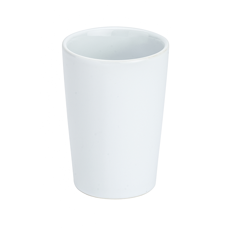 Load image into Gallery viewer, Wenko tandenborstelhouder coni wit keramiek - tandenborstelbeker