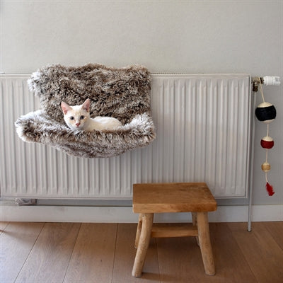 Load image into Gallery viewer, Croci radiatorhangmat gemeleerd beige