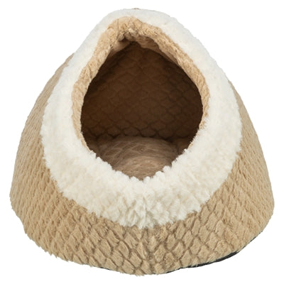 Load image into Gallery viewer, Trixie kattenmand iglo kaline mio lichtbruin creme