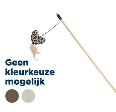 Load image into Gallery viewer, Trixie kattenhengel hart hout katoen met kattenkruid catnip