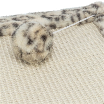 Load image into Gallery viewer, Trixie krabmat leo panterprint creme