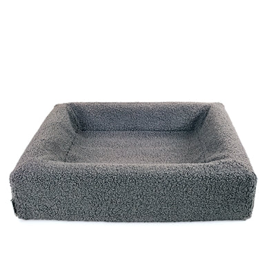 Afbeelding laden in galerijviewer, Bia bed premium hoes teddy grijs