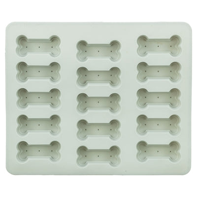 Load image into Gallery viewer, Trixie bakmat voor dierensnacks botvorm bpa vrij grijs