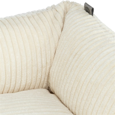 Load image into Gallery viewer, Trixie vital hondenmand jonna hoekig ribfluweel creme