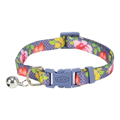 Load image into Gallery viewer, Trixie kattenhalsband bloemen motief assorti
