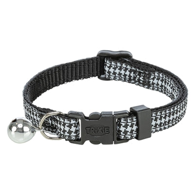 Load image into Gallery viewer, Trixie kattenhalsband hanenpoot motief assorti