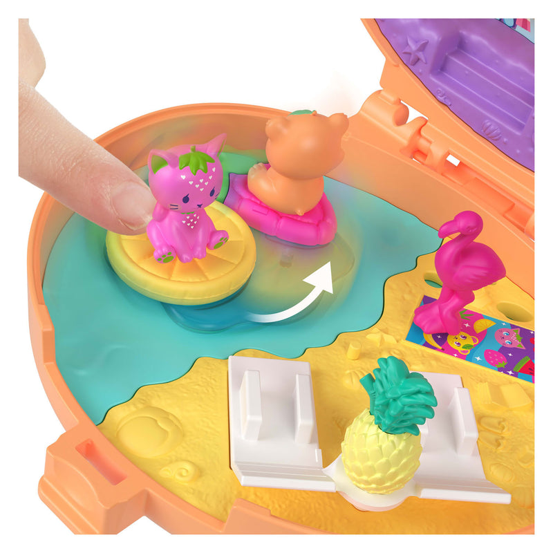 Load image into Gallery viewer, Polly pocket knuffelbeer compacte speelset