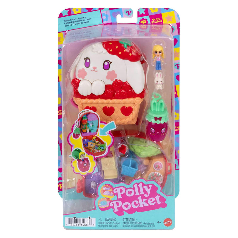Afbeelding laden in galerijviewer, Pic polly pocket compact speelset knick van het konijn