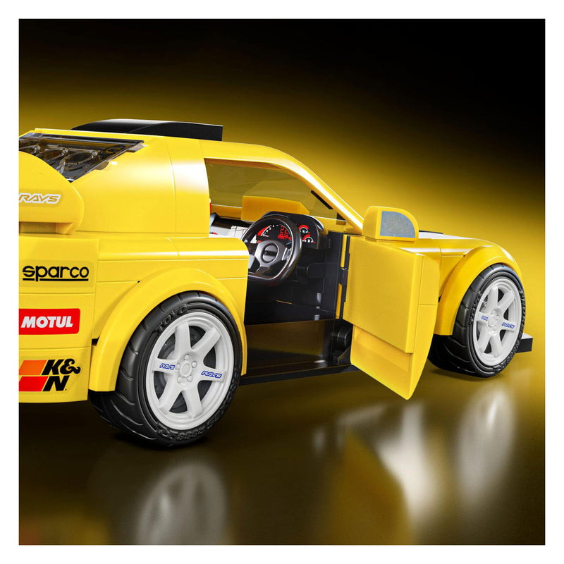 Afbeelding laden in galerijviewer, Hot wheels brick shop speed series 2007 honda s2000 1:32 bouwset - 257dlg.