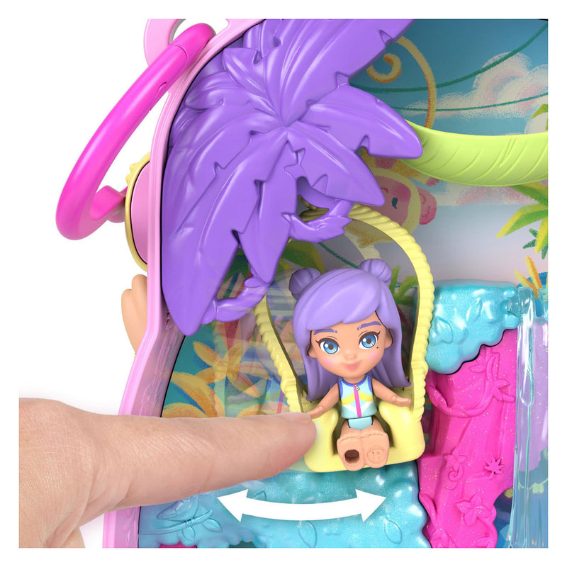 Load image into Gallery viewer, Polly pocket compact speelset ananas en aapje