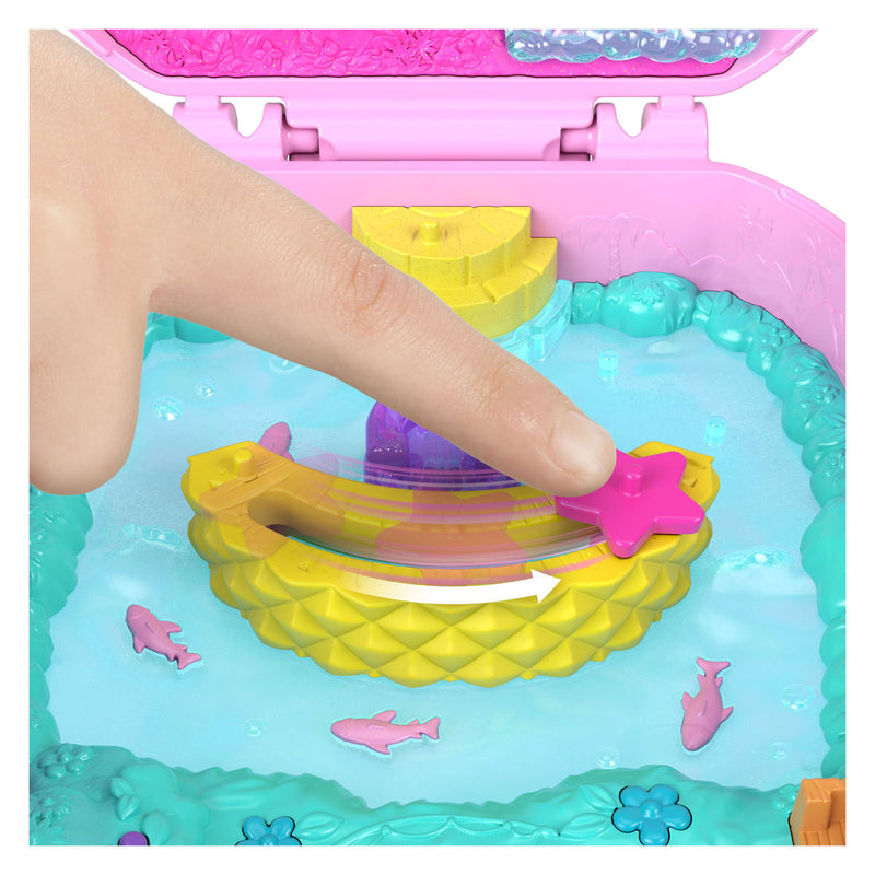 Load image into Gallery viewer, Polly pocket compact speelset ananas en aapje