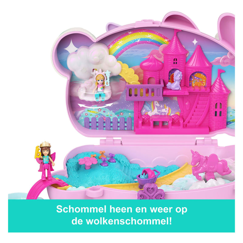 Load image into Gallery viewer, Polly pocket 2-in-1 konijntjesplezier - tasje met compacte speelset